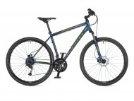 Велосипед Vertigo 20" (22) AUTHOR синий/салатовый/серебро
