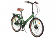 Велосипед SHULZ Krabi Nexus 7 Disk (emerald/изумрудный YS-2277)