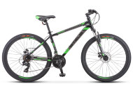 Велосипед 26" Stels Navigator 500 MD F010 (рама 16) Черный/Зеленый