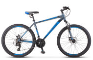 Велосипед 26" Stels Navigator 500 MD F010 (рама 18) Серый/синий