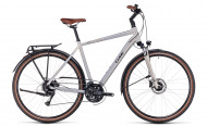 Велосипед CUBE Touring Pro pearlysilver´n´black  54 cm