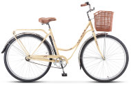 Велосипед 28" Stels Navigator 325 (+КОРЗИНА) Z010 Слоновая-кость/коричневый (Э)