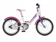 Велосипед Bello 9" (22) AUTHOR белый/фиолетовый
