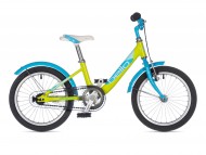 Велосипед Bello 9" AUTHOR салатовый/голубой