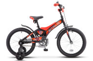 Велосипед 16" Stels Jet Z010 Черный/оранжевый